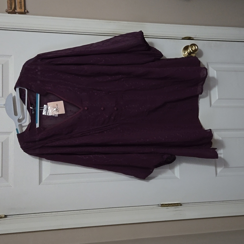 NWT blouse with liner.